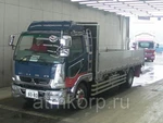 фото Грузовик бортовой MITSUBISHI FUSO кузов FK65FZ гв 2015 лестница багажник грузопод 7,9 тн пробег 214 т.км