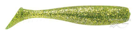 Фото Силиконовая приманка C.A.L. Jerk Baits, 14 см Расцветка 318 Chart / Silver Glitter