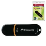 фото Флэш-диск 32 GB, TRANSCEND Jet Flash 300, USB 2.0, черный