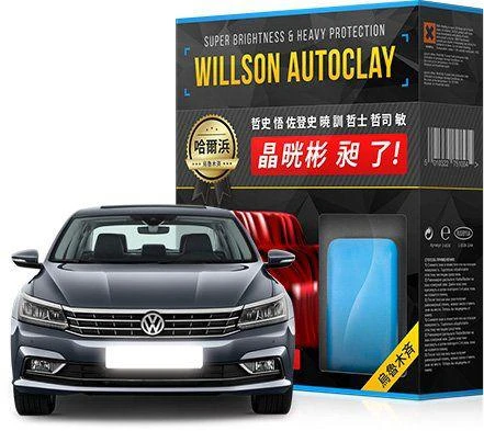 Фото Японская глина для восстановления ЛКП авто Willson Autoclay