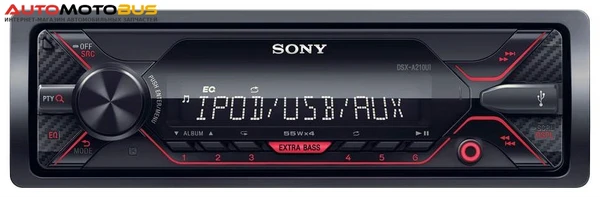 Фото Автомобильная магнитола Sony DSX-A210UI/Q 4×55Вт