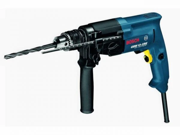 Фото Дрель BOSCH GBM 13-2 RE в кор. (550 Вт