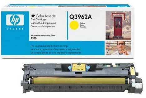 Фото Расходные материалы HP Color LaserJet Q3962A Yellow Print Cartridge