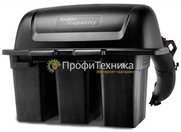 Фото Травосборник 3-х секционный Husqvarna для тракторов с декой  48"/122 см 9607300-25