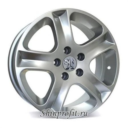 Фото Replica 070 Peugeot 7x16/4x108 D65.1 ET25 Silver