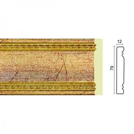 Фото Молдинг Цветная лепнина 50-33
