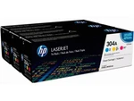 фото Расходные материалы HP 304A CYM Tri-Pack LaserJet Toner Cartridge