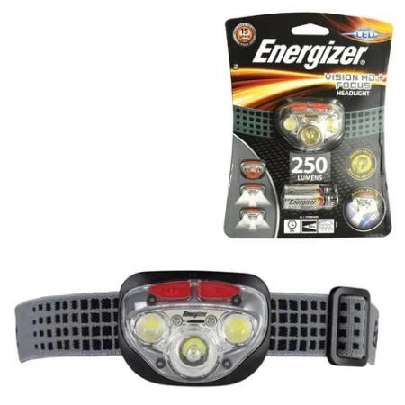 Фото Фонарь налобный светодиодный ENERGIZER Headlight Vision HD + Focus