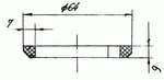 фото Д50.01.017 (Д140.00.07) кольцо маслоуплотнительное силикон