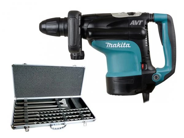 Фото Перфоратор MAKITA HR 4511 C в чем. + набор оснастки (1350 Вт