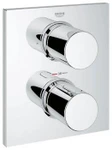 фото Встроенный термостат на 2 положения 27618 000 GROHE Grohtherm F, внешняя часть (хром)