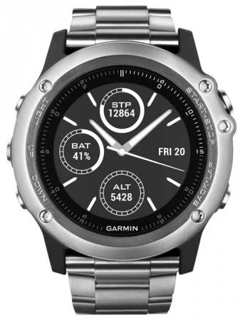 Фото Garmin Умные часы Garmin Fenix 3 Sapphire (titanium)