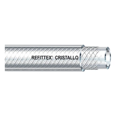 Фото Напорный шланг ПВХ Refittex cristallo /Италия/ D от 4 до 50 мм