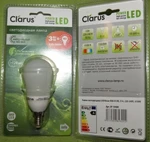 фото Светодиодная лампа Clarus LED Decor B46-N 3W, E14, 220-240V, 4100K