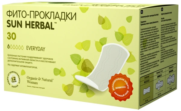 Фото Продаем гигиенические прокладки оптом Sun Herbal