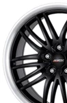 фото Alutec Black Sun 8.5x19/5x115 D70.2 ET40 Racing Black Lip Polished Racing Black Lip Polished