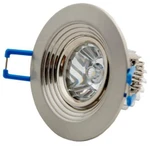 фото Светодиодный точечный светильник "Downlight" 75x75x40 2вт 4200K 120лм IP40 УХЛ4 | DRG2-50-C-55 НОВЫЙ СВЕТ