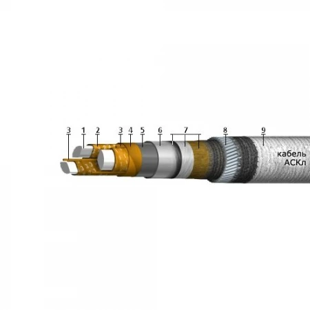 Фото Кабель АСКл-Д 3х70-10