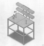 фото Стол для сборки ABS