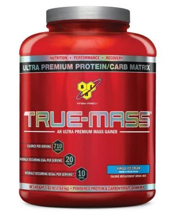 Фото BSN Sports BSN Sports TRUE-MASS, Vanilla Ice Cream, 5.82 Pound