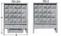 Фото Забор железобетонный ПО2м (с фартуком)