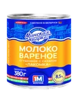 фото Молоко сгущенное Минская марка вареное с сахаром Лакомка 8,5% 380г ж/б