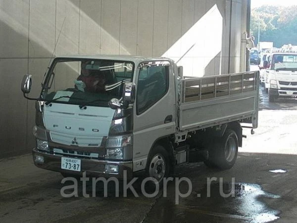 Фото Грузовик бортовой MITSUBISHI CANTER кузов FBA50 год выпуска 2014 грузопод 2 тн пробег 218 т.км