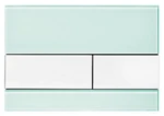 фото Кнопка смыва TECE Square 9240803 зеленое стекло