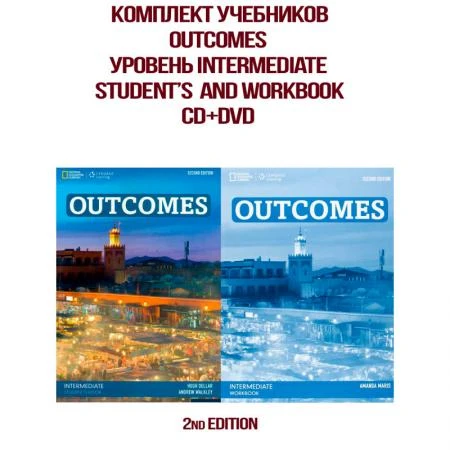 Фото Комплект учебников Outcomes (2nd Edition). Intermediate. Student's Book + Workbook