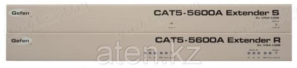 Фото EXT-CAT5-5600A Удлинитель KVM 2 линий VGA и USB по витой паре (5 Cat) на 100 м