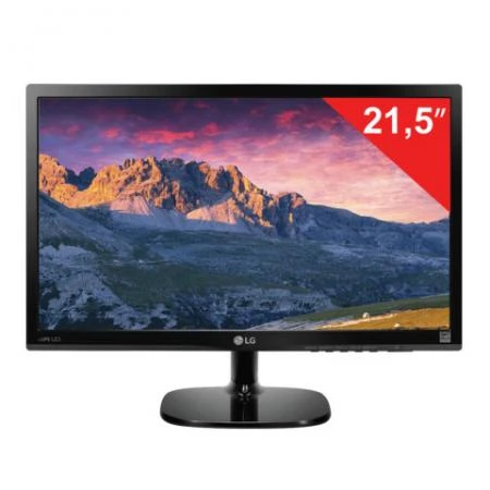 Фото Монитор LED 21,5" (55 см) LG 22MP48A-P, 1920x1080, IPS, 16:9, VGA, 250 cd, 5 ms, черный