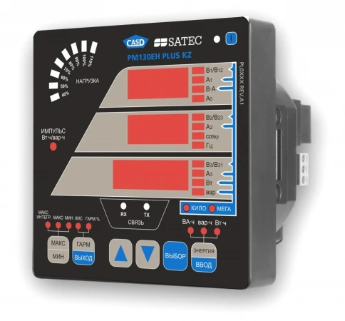 Фото Прибор для измерения показателей качества и учета электрической энергии PM130KZ SATEC