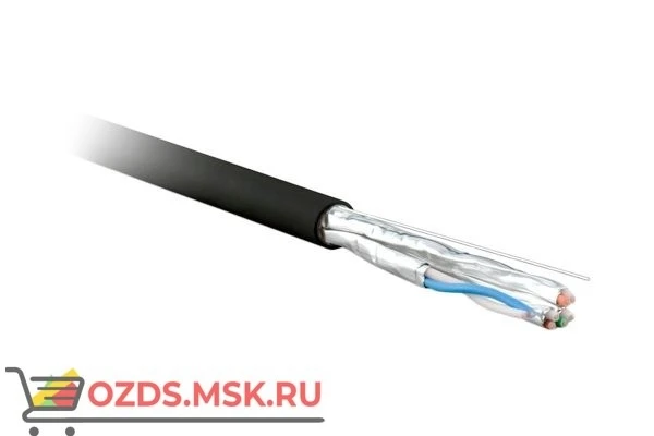 Фото Hyperline UFTP4-C6-S23-OUT-LSZH-BK-500: Кабель