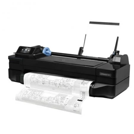 Фото Плоттер HP Designjet T120 24 (CQ891A), А1/А3+, сетевая карта, Wi-Fi, без подставки (без кабеля USB)