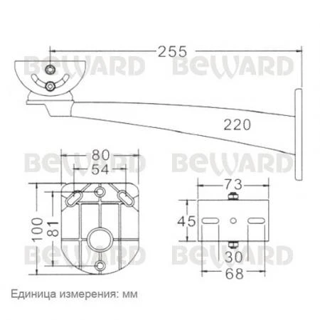 Фото MBF250A кронштейн Beward