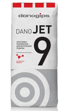 Фото Шпатлевка Danogips DanoJet 9 полимерная 20 кг