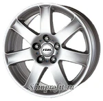 фото RIAL Flair 6x16/4x100 D63.3 ET43 Polar silver