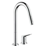 фото Hansgrohe Axor Citterio M 34822800 Смеситель для кухни (нерж.сталь) | интернет-магазин сантехники Santehmag.ru