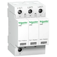 Фото Schneider Electric A9L40301 УЗИП Т2 iPRD 40r 40kA 350В 3П СИГНАЛ