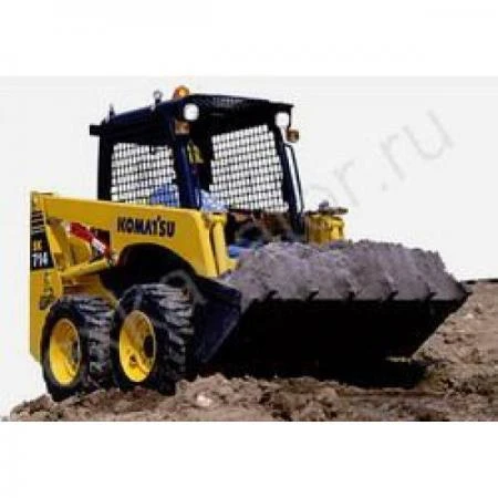 Фото Гидробур для мини-погрузчика Komatsu SK714-5