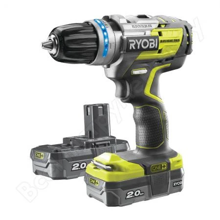 Фото Бесщеточная ударная дрель-шуруповерт Ryobi ONE+ R18PDBL-220S 5133003436