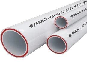 Фото Труба полипропиленовая JAKKO PP-R со стекловолокном FASER PLUS PN 20