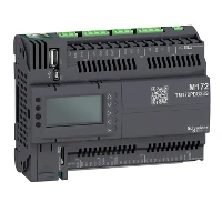 Фото ПЛК М172,дисплей, 28I/O,Eth, 2 MB, 2 SSR Schneider Electric TM172PDG28S