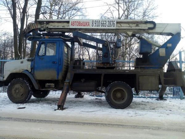 Фото Аренда автовышек 22 метра телескоп