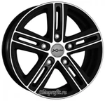 фото X-trike X-123 6.5x16/5x139.7 D98 ET40 BK/FP