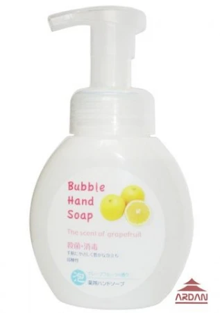 Фото 556468 DAIICHI BUBBLE HAND SOAP Увлажняющее жидкое мыло для рук (аромат грейпфрута), объем 250 мл.