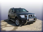 фото Slitkoff Кенгурятник d76 высокий Nissan Pathfinder 2004