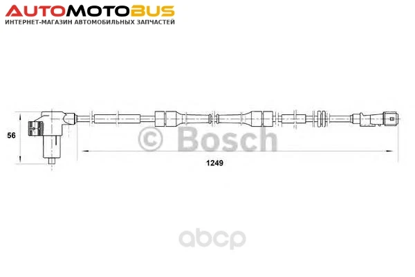 Фото Датчик автомобильный Bosch 0265006200