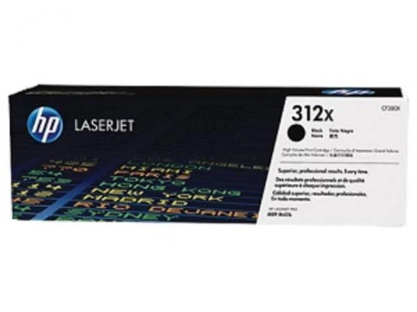 Фото HP 312X High Yield Black Original LaserJet Toner Cartridge