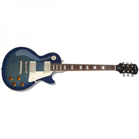 Фото Электрогитара Epiphone LES PAUL STANDARD PLUS TOP PRO TRANS BLUE